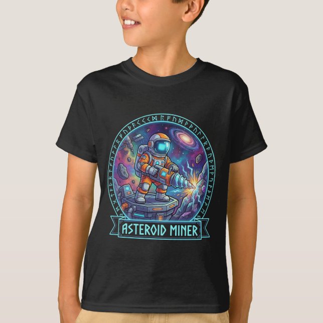 Asteroid miner T-Shirt (Vorderseite)