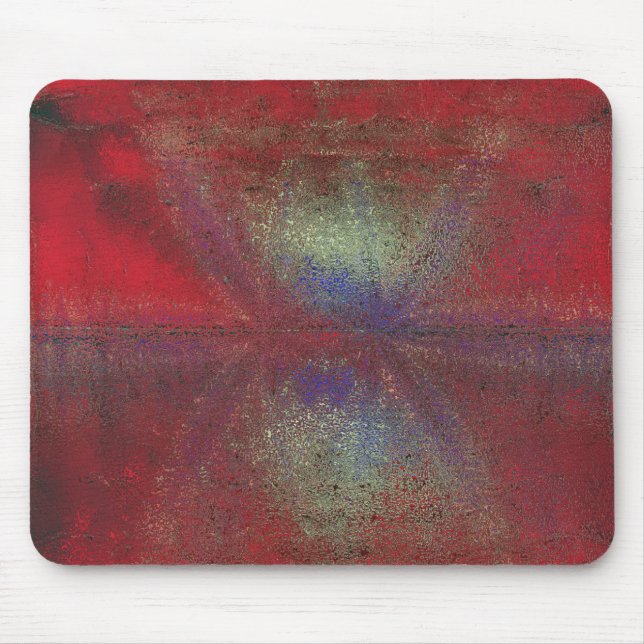 Asteroid Strike Digital Abstrakt Mousepad (Vorne)