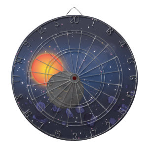 Asteroiden Dartscheibe