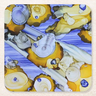 Asteroiden-Untersetzer Rechteckiger Pappuntersetzer