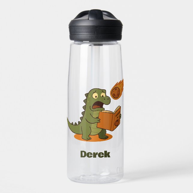 Asteroids and You, A Book For Dinosaurs Trinkflasche (Vorne)