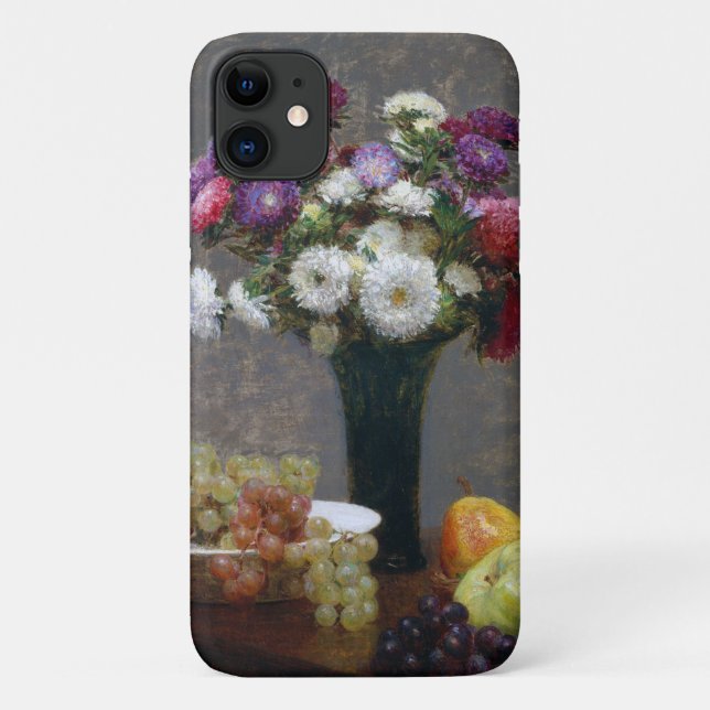 Asters and Fruit, Henri Fantin-Latour Case-Mate iPhone Hülle (Rückseite)