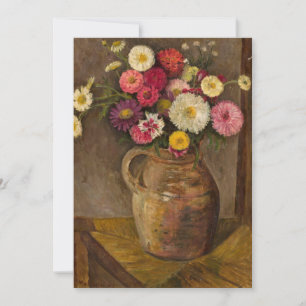 Asters und Zinnias   Tadeusz Makowski