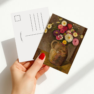 Asters und Zinnias   Tadeusz Makowski Postkarte