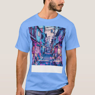 Ästhetik auf der japanischen Hausstraße 10 T-Shirt