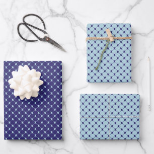 Ästhetik Blue Kuffiyeh Kufiya Keffiyeh Palestine Geschenkpapier Set