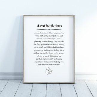 Ästhetik Definition Poster