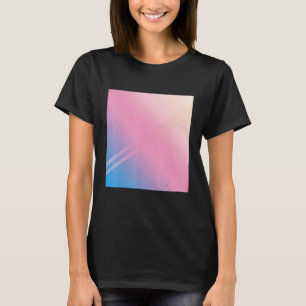 Ästhetik der 90er Jahre - Rosa Abstrakte Grafik T-Shirt