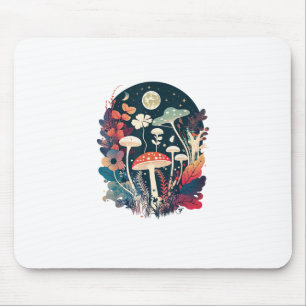 Ästhetik Goblincore und Cottagecore Pilz Laune Mousepad