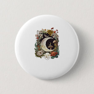 Ästhetik Goblincore und Cottagecore Pilz Soft Button