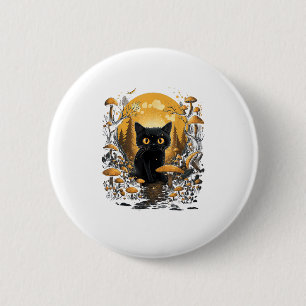 Ästhetik Goblincore und Cottagecore unter Pilz Button