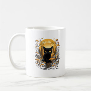 Ästhetik Goblincore und Cottagecore unter Pilz Kaffeetasse