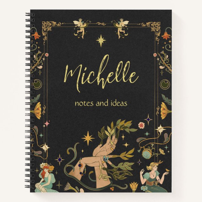 ästhetisch notizbuch (Vorderseite)