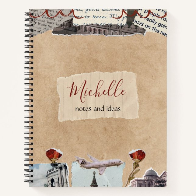 ästhetisch notizbuch (Vorderseite)