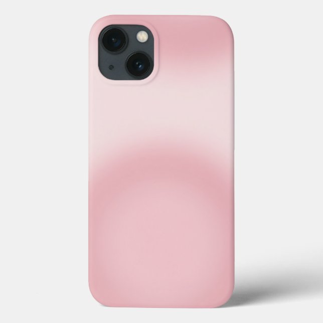 Ästhetisch rosa Aura Phone Case  (Rückseite)