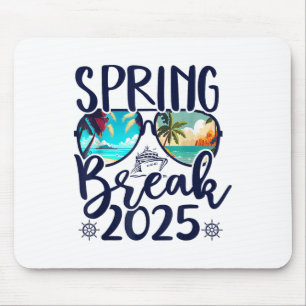 Ästhetische 2025 Spring Break Friends Family Match Mousepad