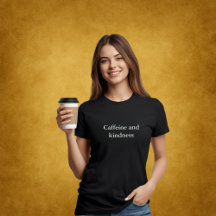 ästhetische Ausstattung Zitat Koffein und Freundli
