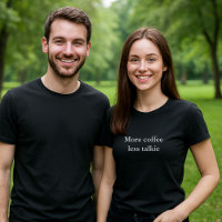 ästhetische Ausstattung Zitat Mehr Kaffee, weniger