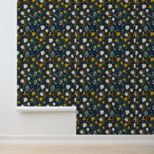 Ästhetische Blume Kunst Tapete