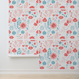 Ästhetische Blume Kunst Tapete