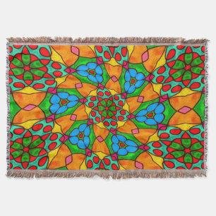 Ästhetische Blume Muster Decke