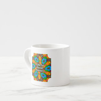 Ästhetische Blume Muster Espressotasse