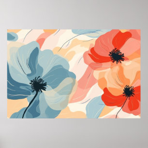 Ästhetische Blume Poster