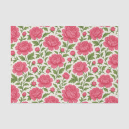 Ästhetische Blütenlush Pink Peonies Seidenpapier