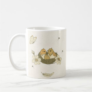 Ästhetische Charming Natur Vögel Friedlich weich Kaffeetasse