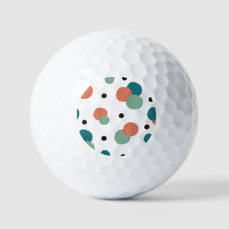 Ästhetische Farbpunkte Golfball
