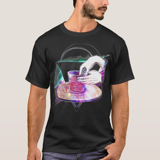 Ästhetische Galay Potterie T-Shirt (Vorderseite)