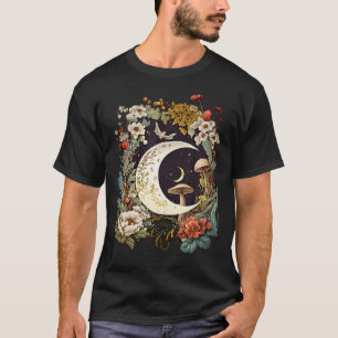 Ästhetische Goblincore- und dunkle Cocktailherd Pi T-Shirt