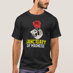 Ästhetische Goth Skull Rose Gothic T-Shirt