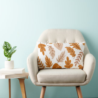 Ästhetische Herbstblätter, Fall Theme Muster Lendenkissen