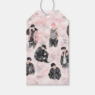 Ästhetische K-Pop-Idole Silhouette Streetwear Geschenkanhänger