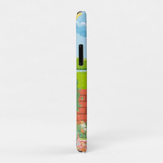 Ästhetische Katze Picnic Niedlich Modern Case-Mate iPhone Hülle (Hinten/Rechts)