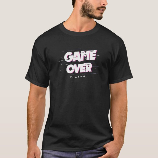 Ästhetische Kleidung Emo Kleidung Spiel über Japan T-Shirt (Vorderseite)