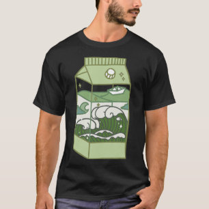 Ästhetische Milchbox-Kunstwerke Süße Kawaii Otaku T-Shirt