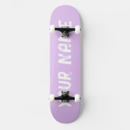 Ästhetische Pastell Lila Skateboard