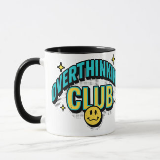 "Ästhetische Retro Pop Kunst Tasse - Fett Typograf