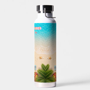 Ästhetische Strand-Sommer-Wasserflasche Trinkflasche