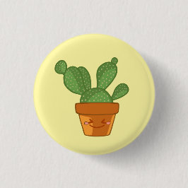 Ästhetische Sukkulente Kaktus Blume Pflanze Button