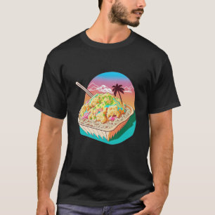 Ästhetische Synthwave Reis mit 80er Ästhetik T-Shirt