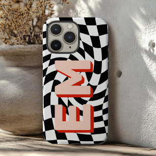 Ästhetische Tafel Trendy Monogram iPhone 16 Pro Max Hülle