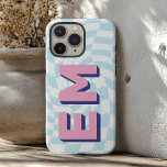 Ästhetische Tafel Trendy Monogram iPhone 16 Pro Max Hülle<br><div class="desc">Die Einführung des iPhone 16 Pro Max Case mit einem stilvollen, ästhetischen Schachbrettmuster, das das Aussehen Ihres Telefons erhöht. Dieses Premium-Gehäuse ist mit zwei trendigen Initialen personalisiert - ideal, um Ihren Vor- und Nachnamen in einem modernen, eleganten Design zu präsentieren. Das Schachbrettmuster verleiht dem Gerät eine Touch von Kühnheit, die...</div>