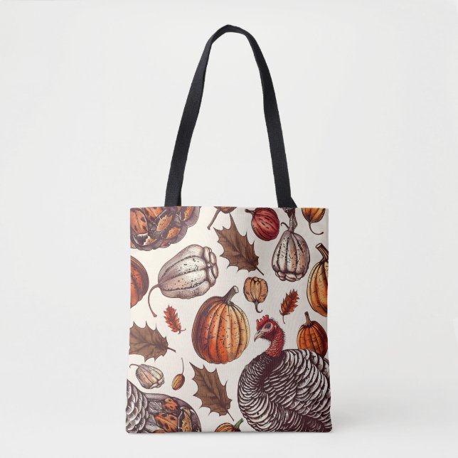 Ästhetische Türkei und Gourmetmuster Tasche (Vorderseite)