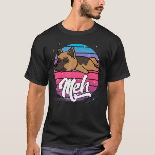 Ästhetische Vaporwave Japanisch Otaku Meme Meh Deu T-Shirt