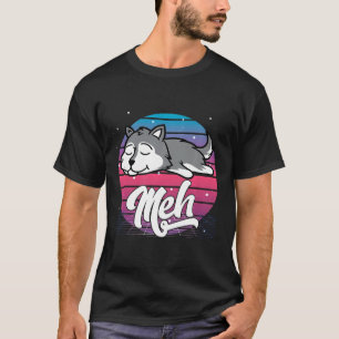 Ästhetische Vaporwave Japanisch Otaku Meme Meh Sib T-Shirt