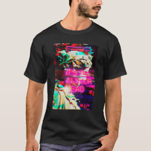 Ästhetische Vaporwave japanische Futurismus T-Shir T-Shirt