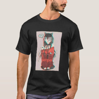 Ästhetische Vaporwave japanische Futurismus T-Shir T-Shirt